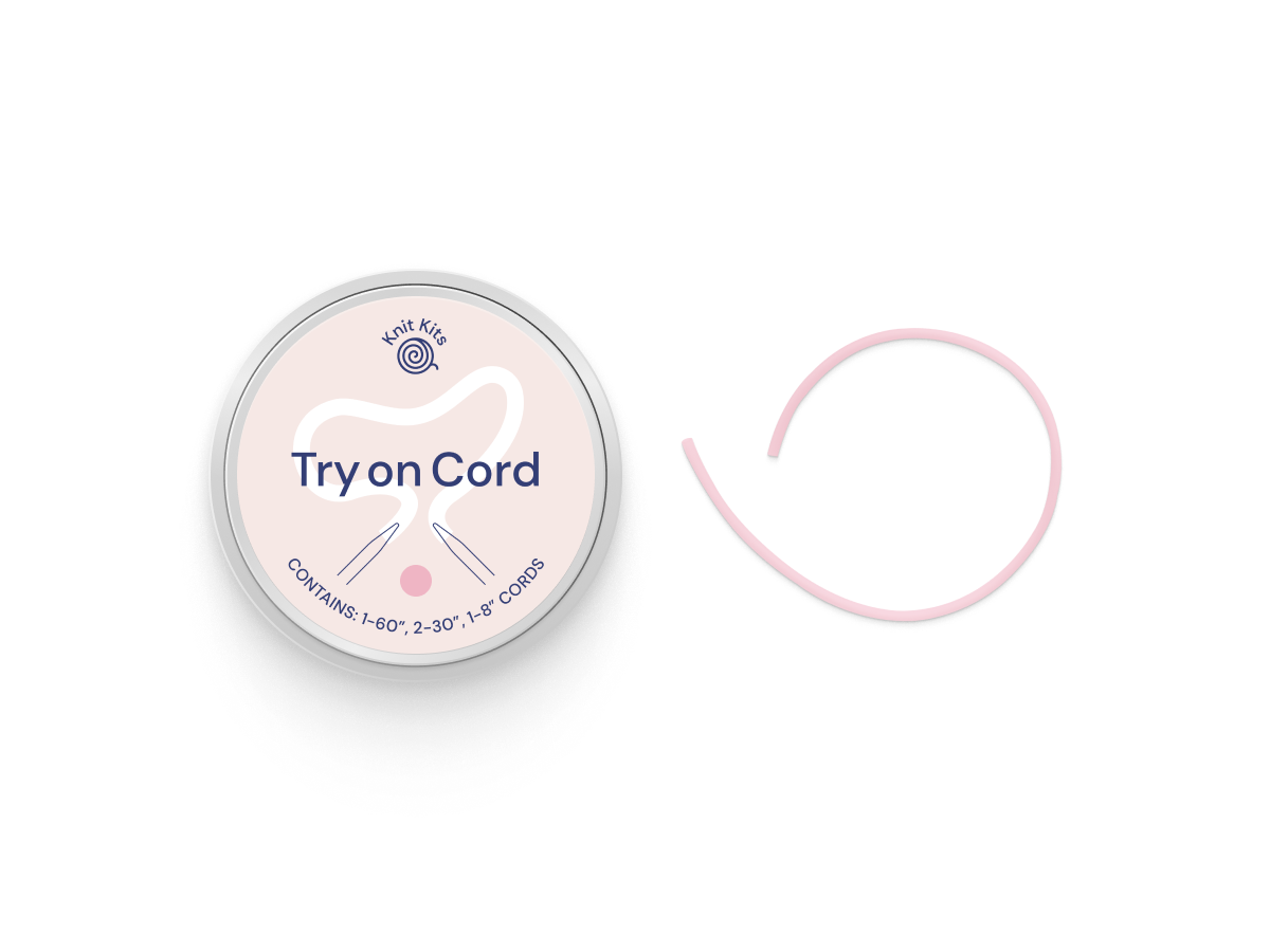 Knit Kits Try on Cord